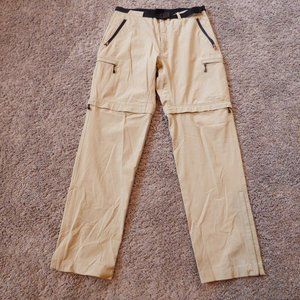 Sherpa Mens Nylon Pants zip off legs 32x32